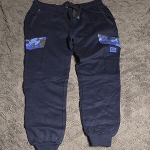 COOKIES Men's Navy Jogger Pants